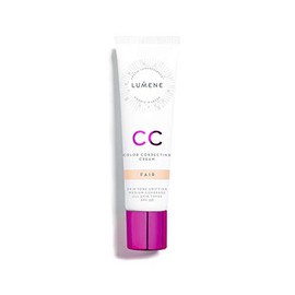 Lumene Crema CC infundida con agua de primavera ártica pura - Cobertura media 6 en 1 para todos los tipos de piel SPF 20 - 30 ml/1.0 oz., Fair