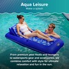 Aqua Inflatable 2 Ring Pool, Backyard Kiddie Pool, Designed for