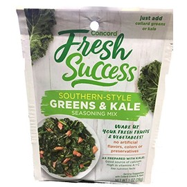 Concord GREENS & KALE SEASONING-Southern Style -18 (eighteen) 1oz packets