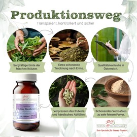 Genuine Verbena Tablets 390mg | 120 Vegan Tablets | Premium Austrian Quality | Natural Balance & Relaxation