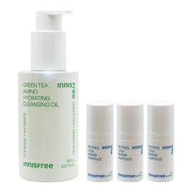 Innisfree (New) Green Tea Amino Moisture Cleansing Oil+ / 이니스프리 (신)그린티 아미노 수분 클렌징 오일+