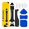 9-Piece Caulking Tool Kit for Seam Repair – Silicone Scrapers