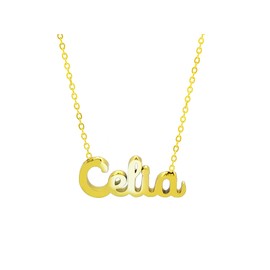 Damen-Halskette mit Namen, Edelstahl, mit Original-Geschenkbox, personalisierter Schmuck für Freunde, Brautpaar Only Faith, standard, Edelstahl, Nicht zutreffend.