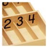 Caja De Husillo Numerada De Elite Montessori Con 45 Husos
