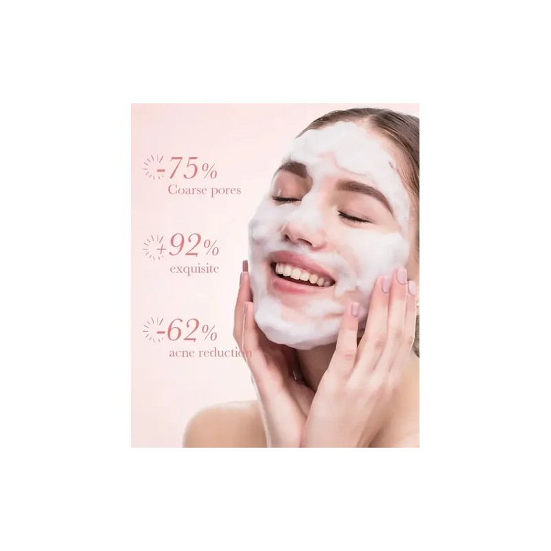 Bioaqua Crema Limpiador Rosas Acido Hialuronico Hidratante