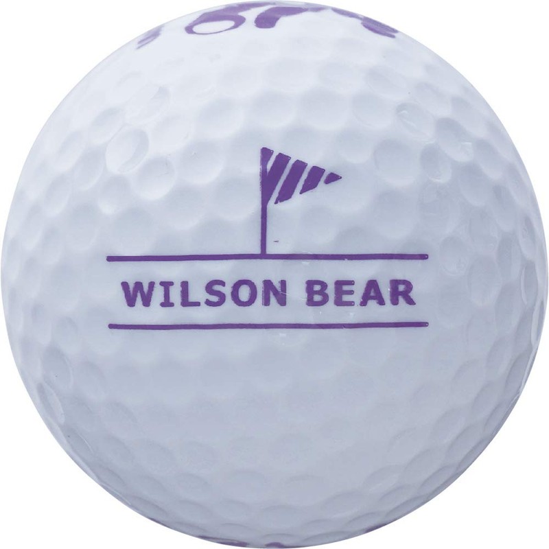 Wilson Golf Ball BEAR4 Dozen White