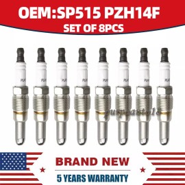 Original OE 8Pcs New Genuine SP515 PZH14F Spark Plugs For Ford Motorcraft F150 Expediti 5.4L