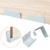 Litoexpe 10 Pcs Tile Display Wall Hanger Inner Width 25mm,