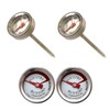 Charcoal Companion CC9025 Reusable Steak Button Thermometer Set (4 Included)