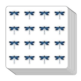Dragonfly Planner Stickers, 0.5in Scrapbooking Kids DIY Calendar Crafting Journals 208-Pack