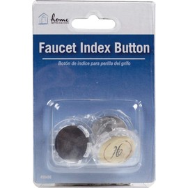 Globe Union A663008CP-JPF1 Home Impressions Acrylic Faucet Index Handle Button