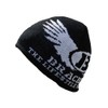 Brachial Men's Beanie Black White - Knitted Hat, black
