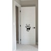Smiley Face Toilet Sticker Funny Bathroom Stickers Toilet Seat Sticker