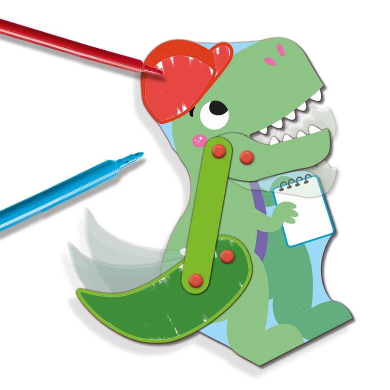 SES Creative 14045 Young Engineer Dinosaurs Various Colours