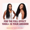 Pre-Divided Human Braiding Hair for Curly Boho Braids Bulk Pre-streached