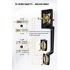 goldenwarm Oil Rubbed Bronze Front Door Handle and Deadbolt Set,