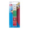 Prym 282120 Maßband Color Plus mit Knopf 150 cm/cm, Poly-Fiber-Gewebe,