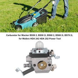 Lawnmower Carburettor Replacement Carburettor for Wacker BS60 2i, BS60 2, BS50 2, HDA 252, HDA 242 Power Tool, Lawn Mower Carburettor