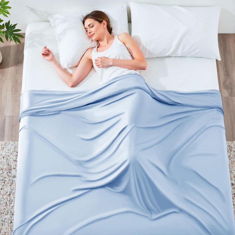Degrees of Comfort PolarEdge Pro Cooling Blanket King Size, Upgraded
