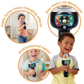 Vtech Singing Sounds Microphone, Musical Toddler Toy with Sound Effects & Music, for Boys & Girls aged 2, 3, 4 + years, English Version