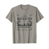 Easily Distracted by Cemeteries Taphophile Saying T-Shirt