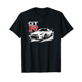 GT R 35 JDM Street Racing Drag Drift Sports Car T-Shirt