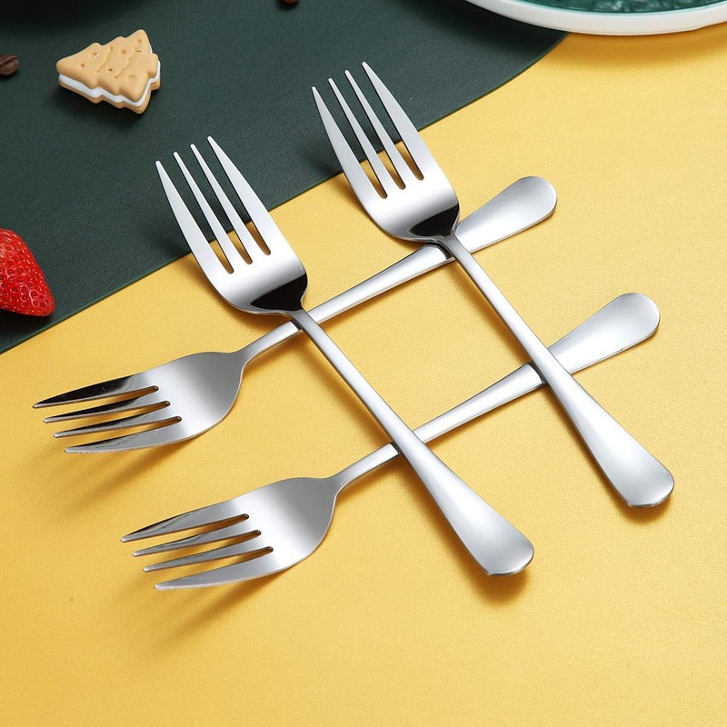 Kyraton Serving Forks Set of 4 Stainless Steel Serving Utensils