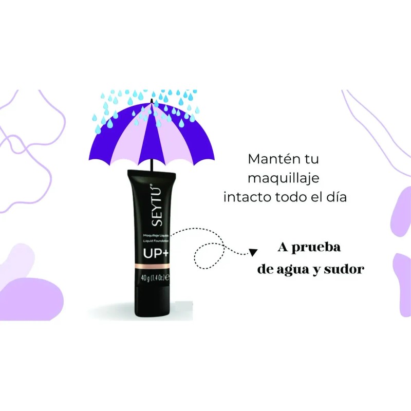 Duo De Maquillaje Seytu Polvo Compacto + Base Liquida