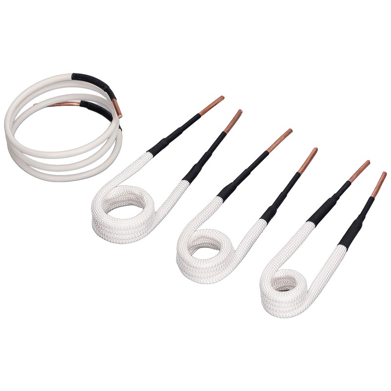 4PCS Induction Heater Coils 3.0mm Brass Core Electric Heat Induction