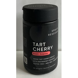 Sports Research Tart Cherry 60 Softgels