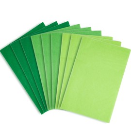 Whaline 120 Sheet Gradient Green Tissue Paper Assorted Green Gift Wrapping Paper 15 x 20 Inch Gift Wrap Tissue Paper Art Paper Crafts for DIY Gift Wrapping Birthday Easter Wedding Baby Showe, 3 Colors