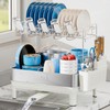 Ewaiira Large Dish Drying Rack, 304 Stainless Steel Dish Racks