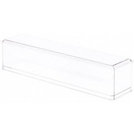 Pioneer Plastics 633C Clear Plastic Display Cases for 1:64 Scale Trucks, 15.625" W x 3.5" D x 3" H (Mailer Box), Pack of 2