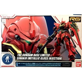 BANDAI RG 1/144 MSN-06S Sinanju Metallic Gross Injection GUNDAM BASE Limited