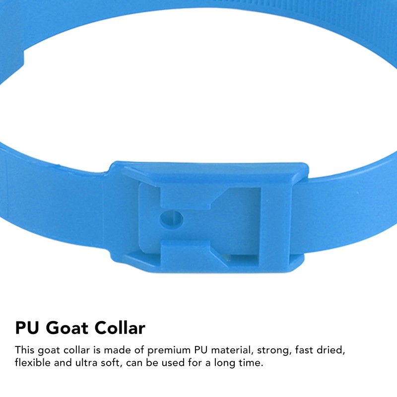 10PCS Goat Collar PU 23 Inch Adjustable Livestock Collar for