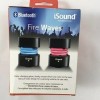 iSound Wireless Bluetooth Speaker Rechargeable Color Changing iSound Black
