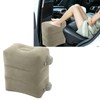 Inflatable Foot Rest Promote Blood Circulation Relieve Fatigue PVC Flocking