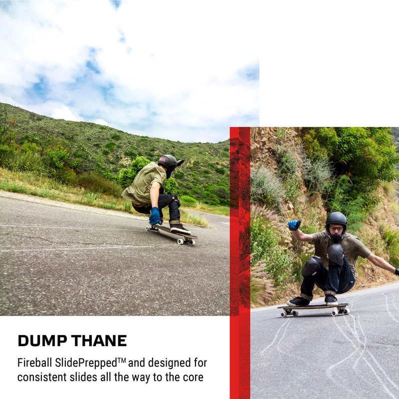 Fireball Tinder 65mm 81a Durometer Skateboard & Longboard Wheels (White