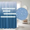 Kaket Shower Curtain Waterproof 180cm x 180cm Gradient Bathroom Curtain