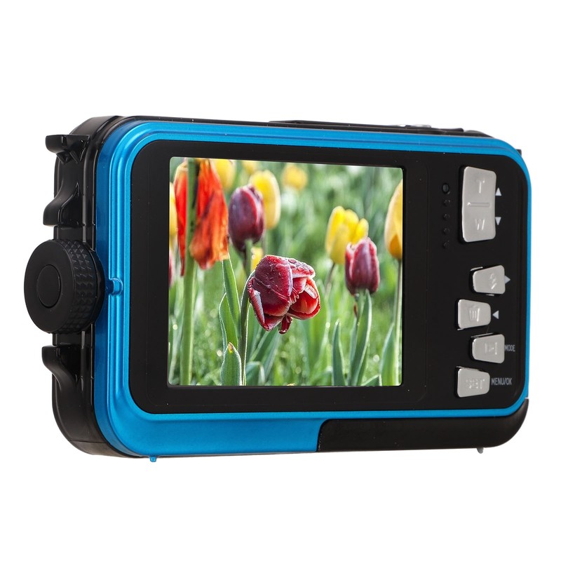 Full HD 2.7K 48MP 10ft Waterproof Underwater Digital Camera 16X