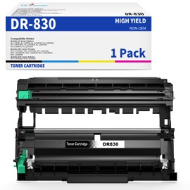 DR830 Drum Unit Replacement for Brother DR 830 DR-830 TN830 TN830XL Drum Unit Work with Brother DCP-L2640DW HL-L2400D HL-L2405W HL-L2480DW HL-L2460DW MFC-L2820DW Printers(1 Pack)
