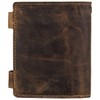 Greenburry Vintage Skull Wallet Leather 10 cm