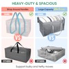 BALEINE 6-Pack Oversized Moving Bags with Reinforced Handles, Heavy-Duty Storage