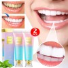 2PC Nicotinamide Dazzling Whitening Toothpaste Nicotinamide Formula,Fresh Breath