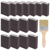 Glarks 16 Pieces Sanding Sponge Set with 100 Grit 15