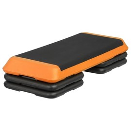 Venbytech for Fitness Aerobic Step Platform Exercise Cardio Workout Health Trainer 43" Orange