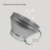 Vent Systems 12" Inch to 8" Inch Duct Reducer Adapter