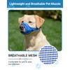 Dog Muzzle 2 Pack, Soft Mesh Breathable Muzzles for Small