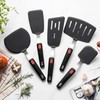 Jazoon™ Silicone Spatula Turner, 5-Pack Spatulas Silicone Set for Nonstick