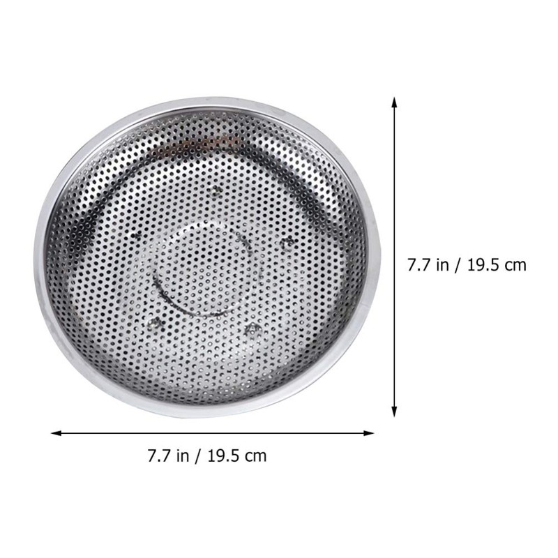Insert Stainless Steel Insert Kitchen Sieve Fruit Sieve Vegetable Washing